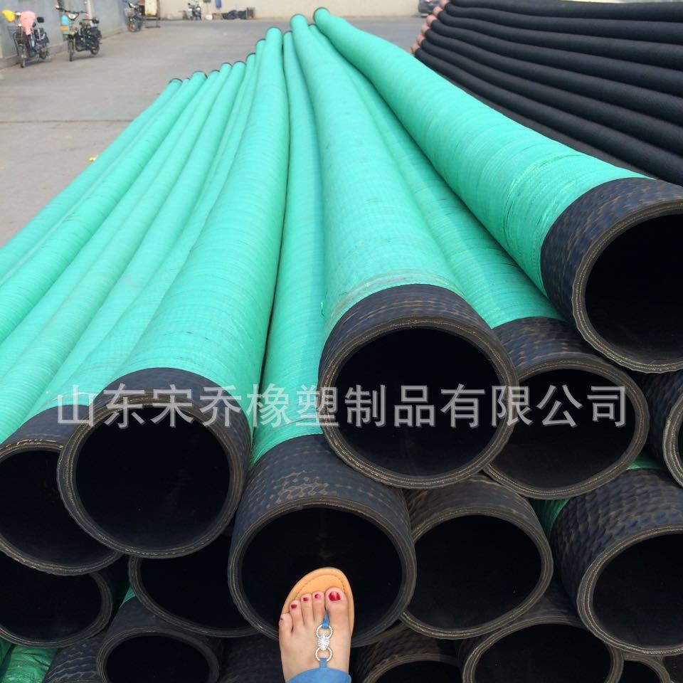 钢丝螺旋骨架耐油胶管吸排油胶管炼油厂油田专用橡胶钢丝管