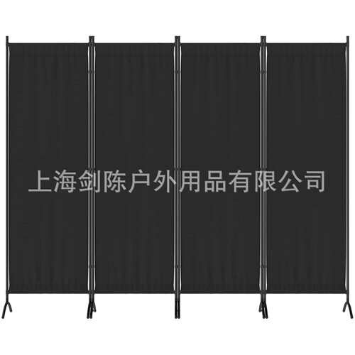 公室屏风隔断可折叠移动客厅酒店遮挡帘简约纯色包间隔断