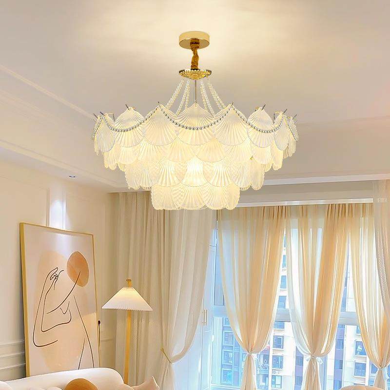 法式轻奢客厅灯吊灯美式现代简约设计师新款珍珠卧室餐厅客厅吊灯,农用物资,其他肥料,淘宝优惠券,粉丝福利购,淘宝优惠卷