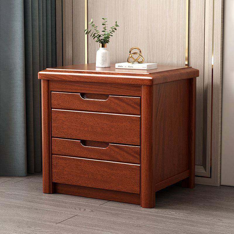 A12中式带锁实木床头柜子卧室家用复古床边收纳储物柜简约现代免,纺织面料/辅料/配套,纺织机械配件,淘宝优惠券,粉丝福利购,淘宝优惠卷