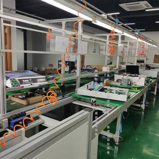 环形流水线输送自动线服务器生产线倍速链组装线电器装配线