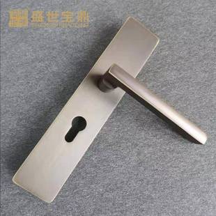 现代极简洁简约室内执手锁GM553G26室内木门锁内门锁铜锁