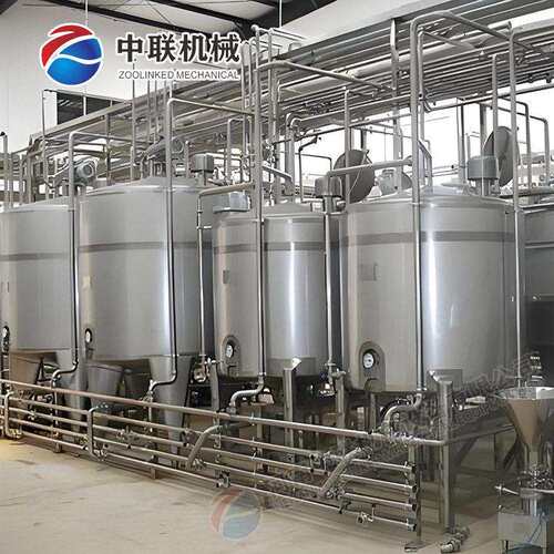 全自动桑葚醋饮料生产设备成套山楂果醋饮料加工流水线设备