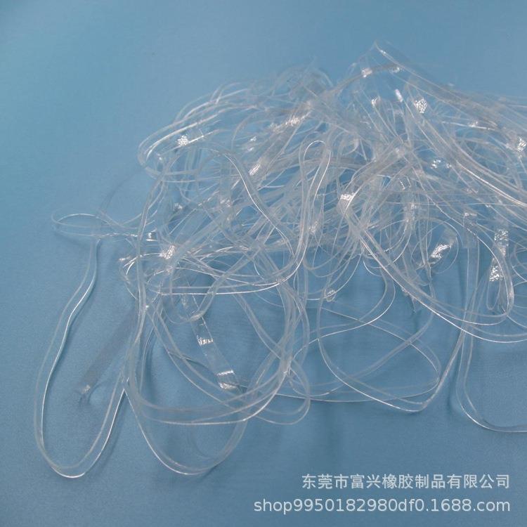 透明橡皮筋MB-7034高弹性环保透明耐高温抗老化TPU橡胶圈橡皮筋