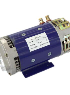 供应DingLi剪叉升降机配件鼎力液压驱动24v直流泵电机功率4.5KW