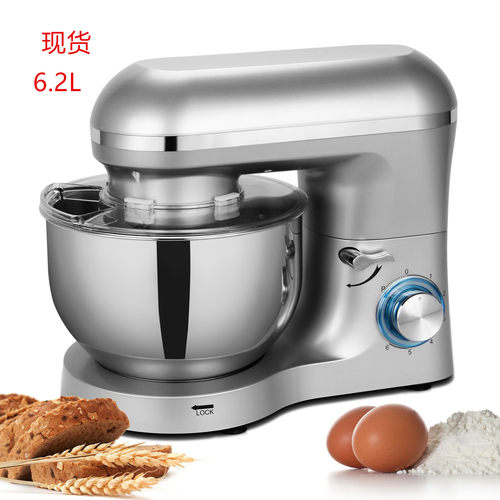 220V跨境家用6L厨师机台式和面机揉面机Standmixer搅拌机现货