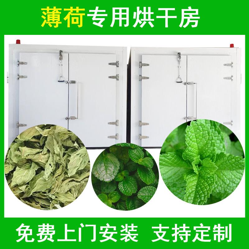 薄荷烘干机智能控温接骨草薄荷叶茶烘干设备夜息香银丹草烘干房