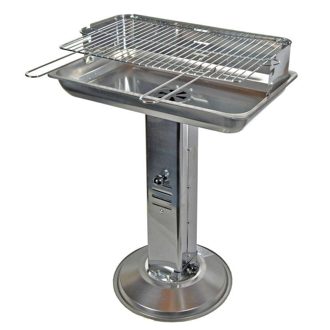 供应不锈钢立柱烧烤炉bbq便携式户外烤具烧烤炉子户外便携