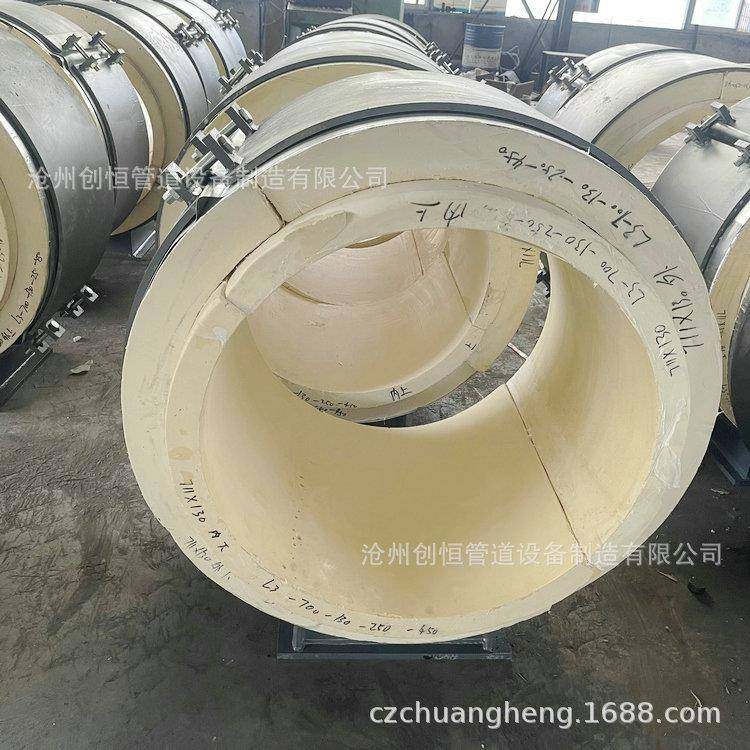 聚氨酯保冷管托蛭石隔热管托镁钢管托大口径架空鞍式管道支架