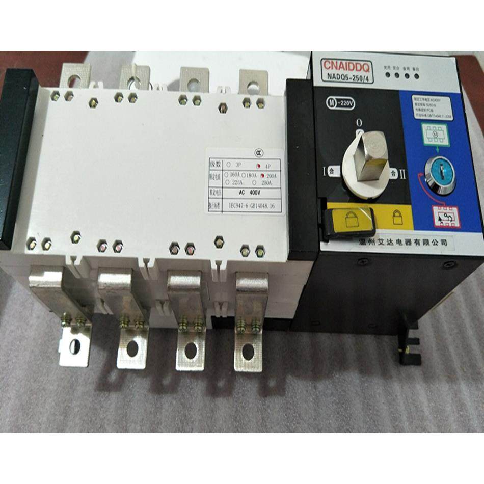 双电源自动转换开关CB级未端型2254P4极80100125160180A200A
