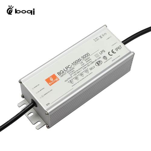 BOQI100WLED防水电源恒流驱动路灯投光灯3000mAPFC/BIS/CE/IP67