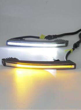 适用于奔驰W464G500G550G63G65前杠前唇灯日行灯LED日间行车灯