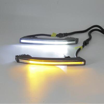 适用于奔驰W464G500G550G63G65前杠前唇灯日行灯LED日间行车灯