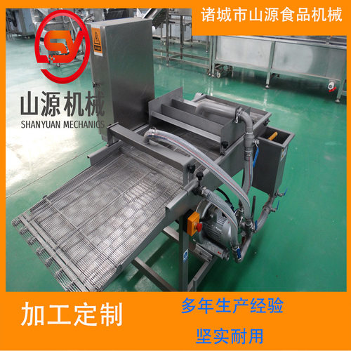 食品厂上校鸡块上浆机 304不锈钢自动化裹浆设备 洋葱圈上浆机器