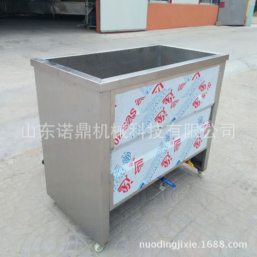 快餐店小型油炸锅 油水分离油炸设备厂家 商用油炸流水线 诺鼎