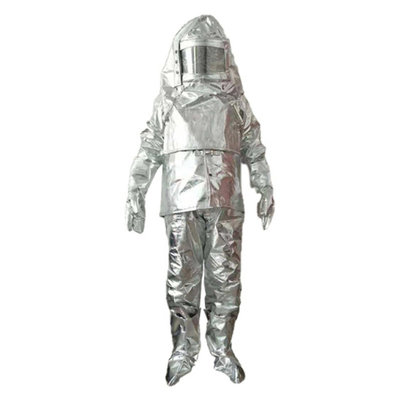 美康隔热服MKF-23避火服5件套保隔热服复合铝箔防火布1000度