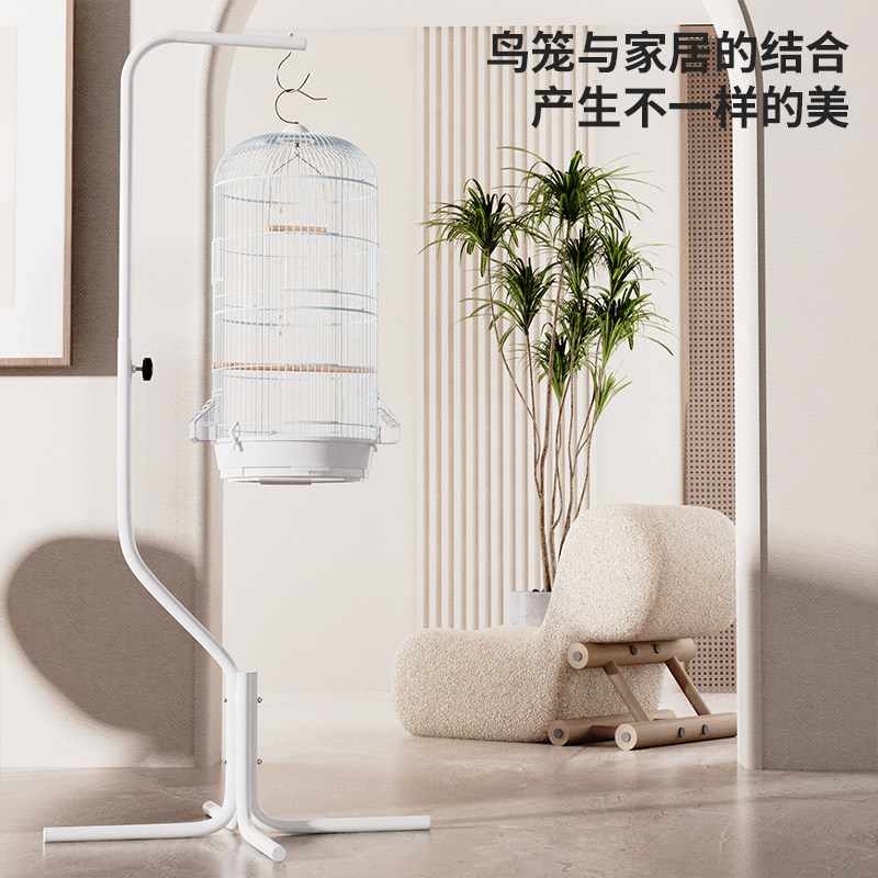 虎皮牡丹鹦鹉文鸟珍珠鸟笼八哥鹩哥大号圆形金属伸缩挂架鸟笼玩具,宠物/宠物食品及用品,宠物鸡/鸭/鸽笼,淘宝优惠券,粉丝福利购,淘宝优惠卷