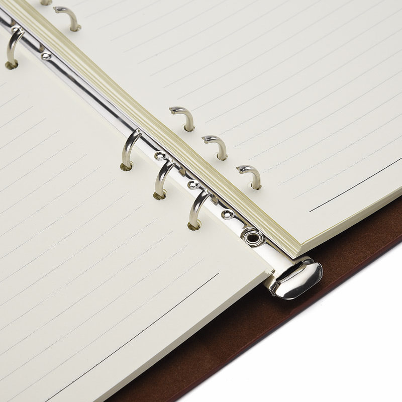 a5活页笔记本子简约大学生b5商务笔记本文具可拆卸活页本子加厚记