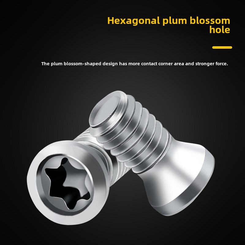 12.9级数控高强度梅花螺丝车刀杆刀片刀盘内六角螺钉M2.5/3/4/5