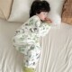 睡袋秋冬款 连体睡衣 儿童加厚夹棉防寒婴儿防踢被子中大童宝宝冬季