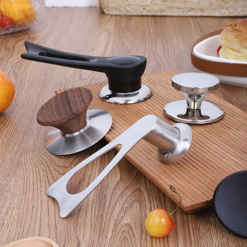 锅盖把手顶珠通用款炒锅盖子手柄不锈钢锅盖配件顶帽玻璃盖钮防烫