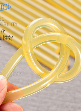 热熔胶棒黄色透明胶棒11mm7mm环保热熔胶高粘强力热熔胶条热溶胶