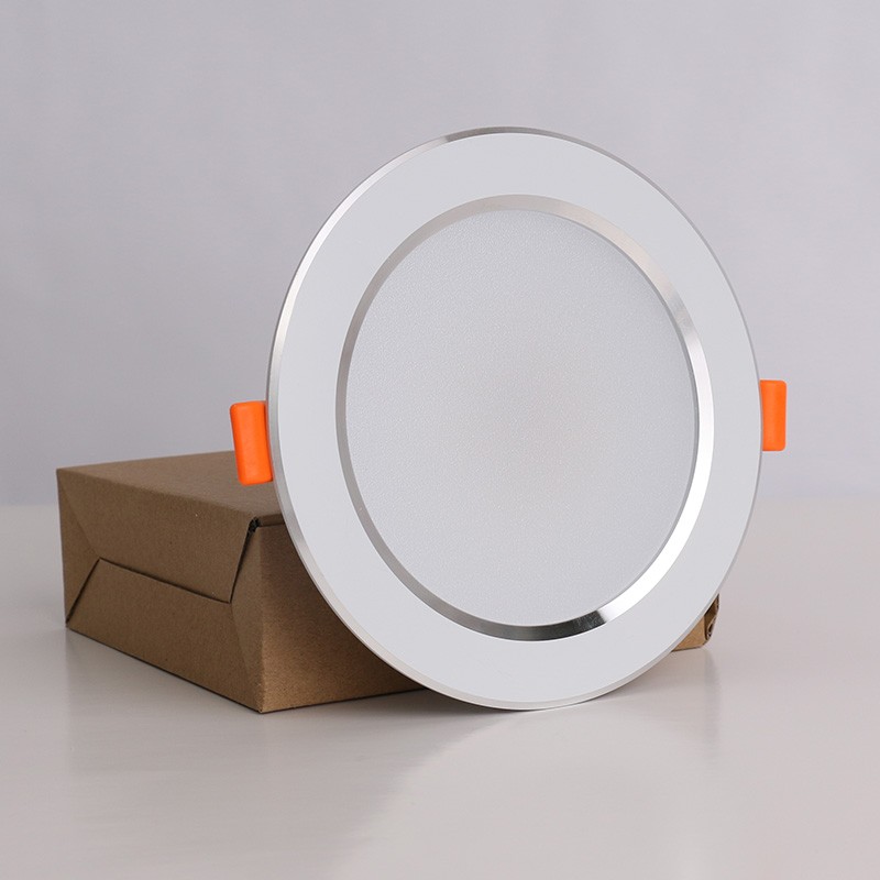 遥控筒灯led客厅卧室走廊过道6w9w12w18w嵌入式天花灯智能调光灯