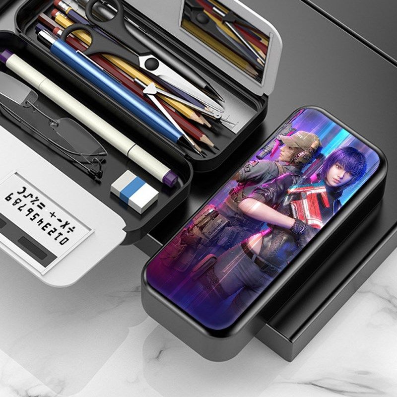 使命召唤网红多功能学生文具盒眼镜收纳盒笔盒笔袋大容量游戏周边,文具电教/文化用品/商务用品,文具盒,淘宝优惠券,粉丝福利购,淘宝优惠卷