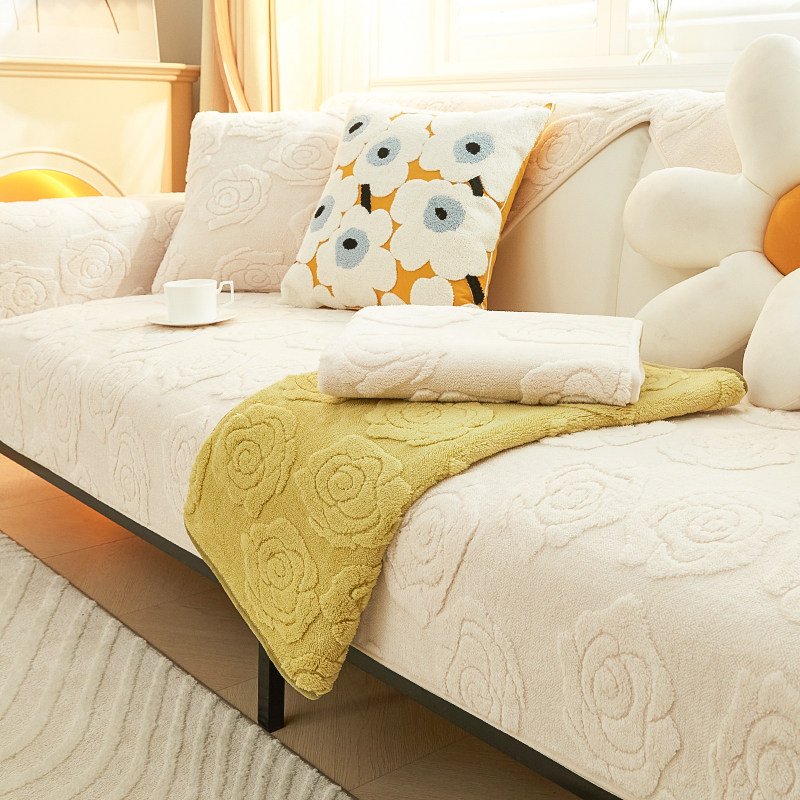 沙发垫冬季毛绒加厚保暖防滑座垫子2022新款皮沙发套罩盖布巾定制,居家布艺,沙发垫,淘宝优惠券,粉丝福利购,淘宝优惠卷