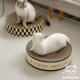喵川铺子大号猫抓板猫窝一体耐磨不掉屑圆形磨爪瓦楞纸网红