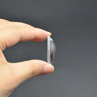 凹凸透镜31.5mm f50mm高清显微镜镜片光学实验聚焦扩束镜凸透镜