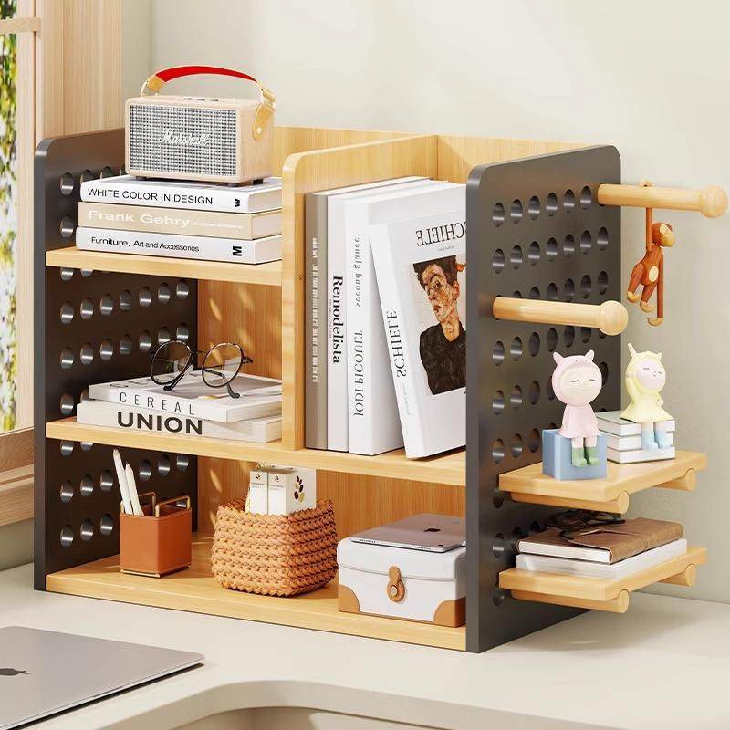 桌面置物架家用卧室收纳洞洞板书架办公室工位整理神器宿舍储物柜,纺织面料/辅料/配套,纺织机械配件,淘宝优惠券,粉丝福利购,淘宝优惠卷