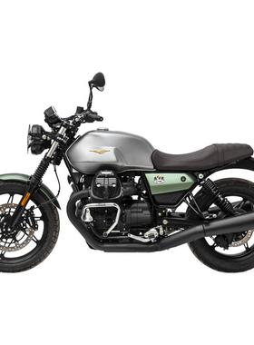 GSADV适用摩托古兹V7V9护杠guzzi保险杠大灯护网底板保护改装配件