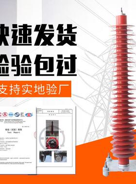 高压110kv氧化锌避雷器YH10W-108/281电站型避雷器YH10W-100/260