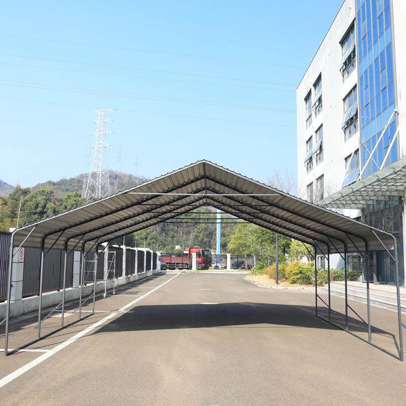 MetalCarport户外汽车篷停车遮阳棚家用双车位停车篷硬顶停车库