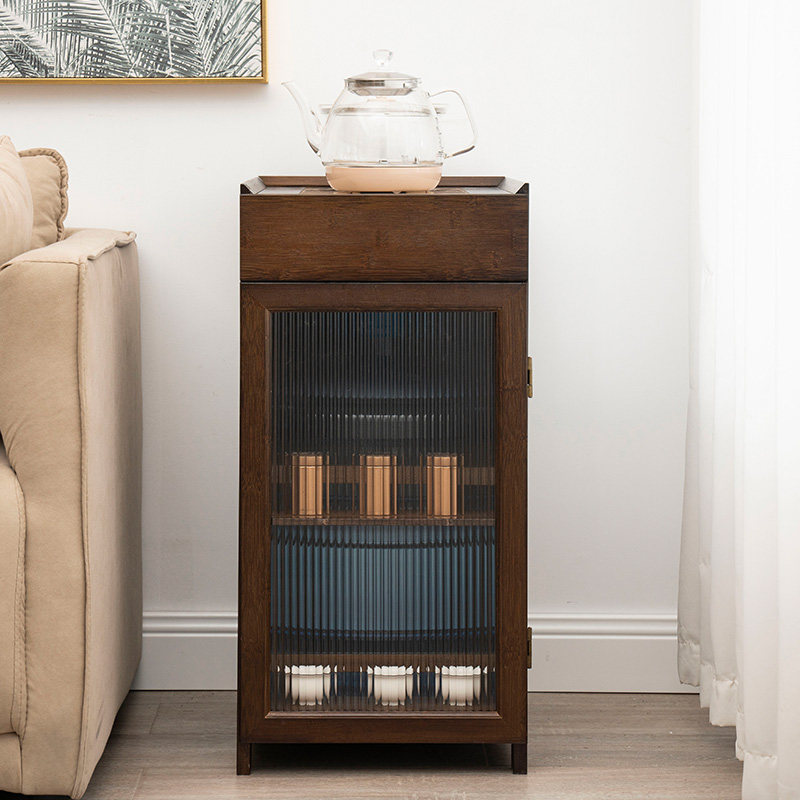 中式茶桌边柜家用小茶台烧水壶一体客厅角几茶几茶水柜茶具置物架,商业/办公家具,办公茶水柜,淘宝优惠券,粉丝福利购,淘宝优惠卷