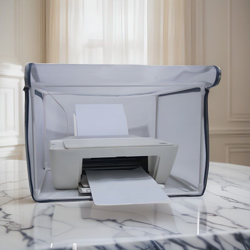 家用打印机全包防尘罩子 防蟑螂防猫毛 散热网网套 拉链款