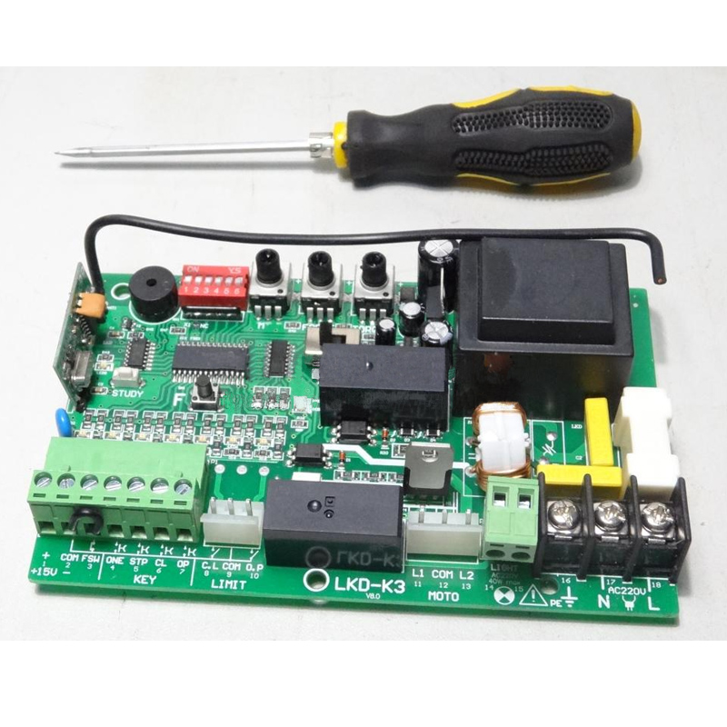 捷力平移门电机控制板 多功能控制系统 别墅电动门控制主板