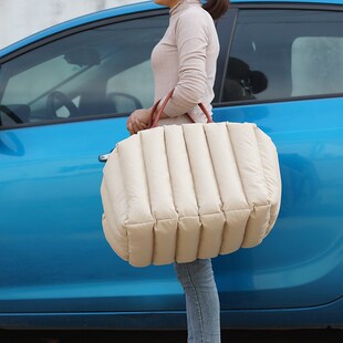 宠物车载安全座椅猫包中控窝狗狗外出便携包手提两用保暖坐车神器