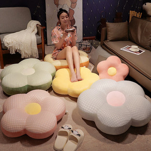 花朵榻榻米坐垫蒲团屁垫卧室地上懒人坐墩客厅阳台飘窗地板厚垫子