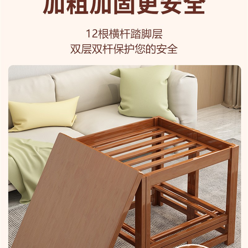 烤火架家用实木烤火桌子折叠炕桌冬季楠竹正方形长方形简易餐桌暖