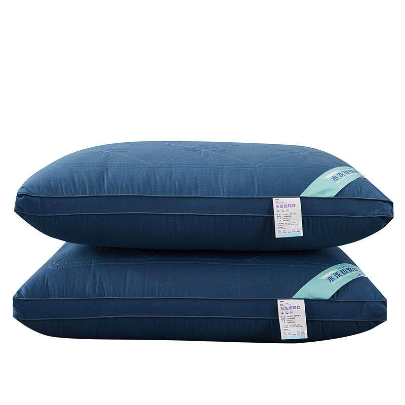 全棉枕头48X74单人中低枕芯男一只家用一对装高枕软护颈椎助睡眠