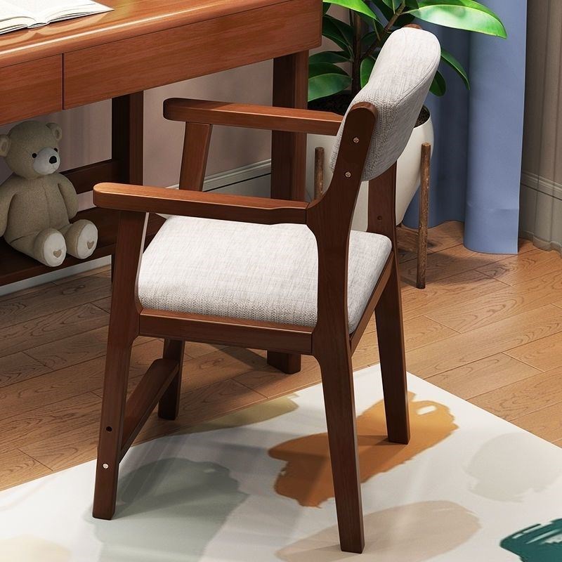 椅子靠背实木书桌椅电脑椅家用简约学生儿童学习椅写字办公椅凳子