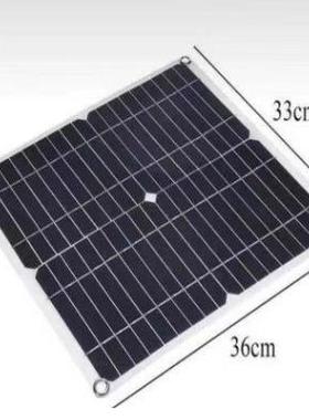 20W375电蓄池太阳能充电器18V50户太阳能W板船电外池充电器组件