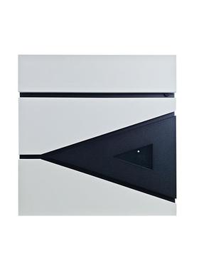 室外信报欧式带锁室见外防水挂意墙邮筒意箱创箱复古邮箱院93464