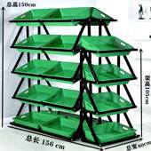 蔬展示架多层437架商菜用置物鲜架水果货果蔬架生水果架架子金属