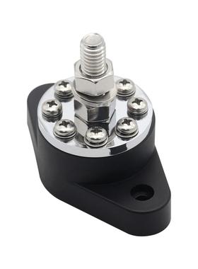 汽车电A子配件00大33973电流紫铜汇线排3改装汇流排圆多路铜排形