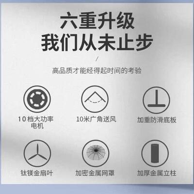 扇工业电扇强力壁扇大功率落扇商用牛风角风扇264除甲地醛大风力