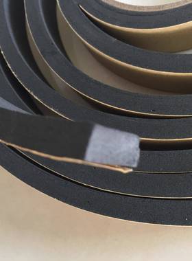 厂棉价直销mm厚eva黑8单面胶带防震泡沫泡双面胶耐高色温密482封