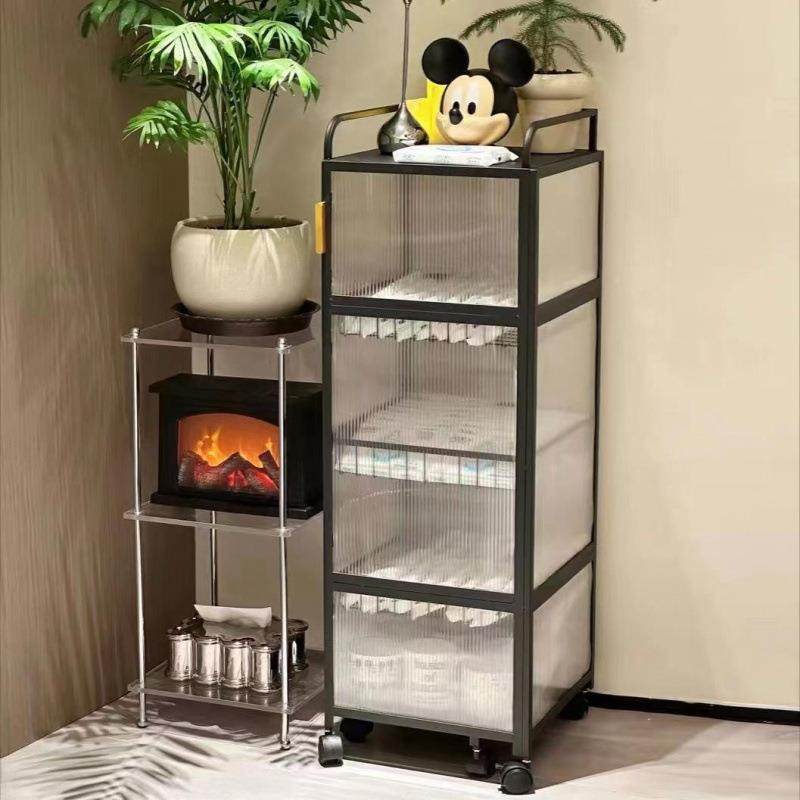 门带zZrQMEdr旋转储物柜零层食蔬菜篮子置物架厨房落多放锅具收纳,收纳整理,书桌收纳置物架,淘宝优惠券,粉丝福利购,淘宝优惠卷